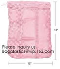 Borsa portabiancheria biodegradabile con coulisse personalizzata, logo stampato Poly Hotel, borsa portabiancheria da viaggio
